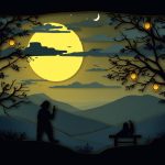 Kegundahan Malam dan Kehangatan Cahaya Rembulan