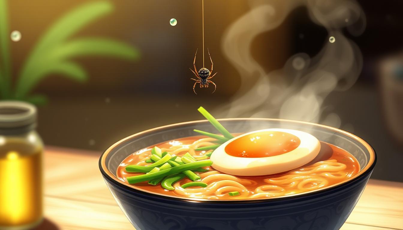 Laba-Laba dalam Mi Rebus