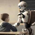 Manusia dan Cyborg (Adobe Stock)