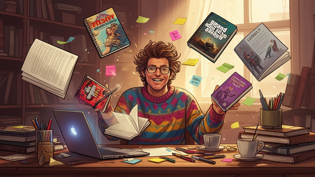 Menjadi Penulis: Aksi Penulis Mengelola Banyak Proyek