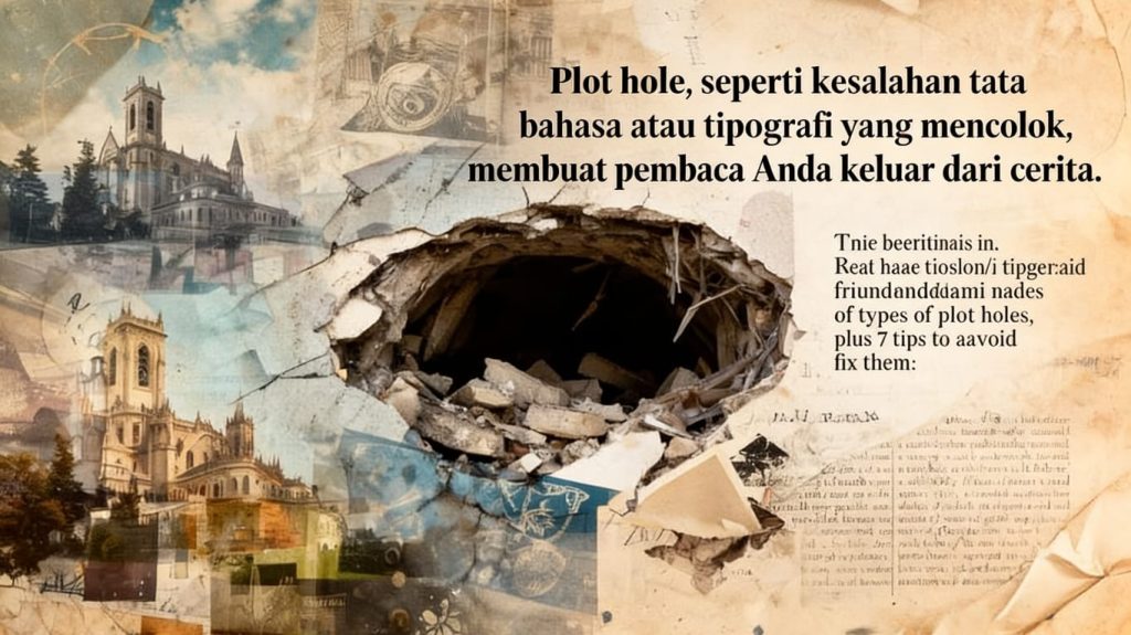 Menulis Novel: Tips untuk Menghindari dan Memperbaiki Plot Hole